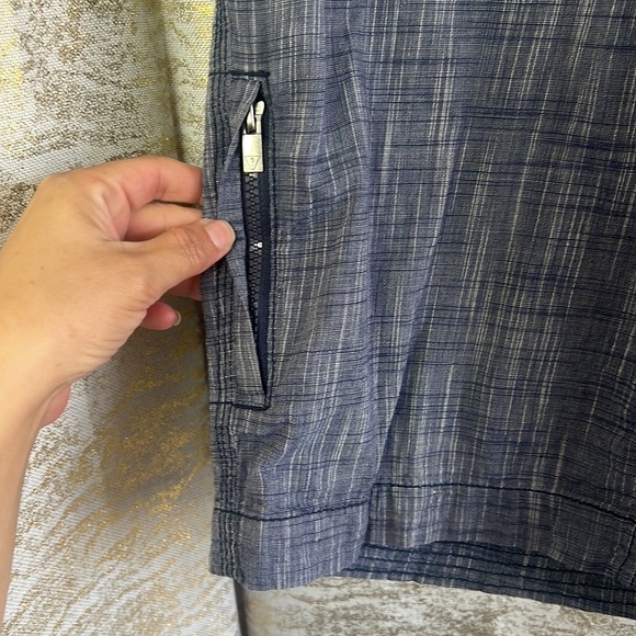 Guess Blue/White Designer Summer Boat Shorts Size 32 - Picture 6 of 15